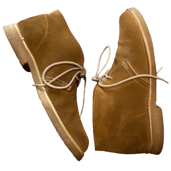Vintage Desert Boot Tan Suede Chukka Crepe Rubber Sole Men’s Size 8 - Picture 7 of 12